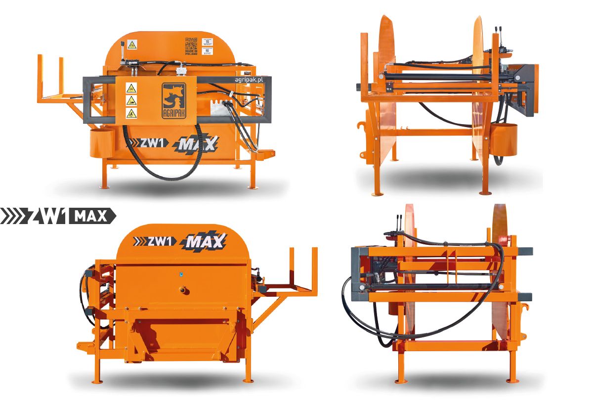 Graudu ruļļu ietinējs AGRIPAK ZW1 un ZW1MAX