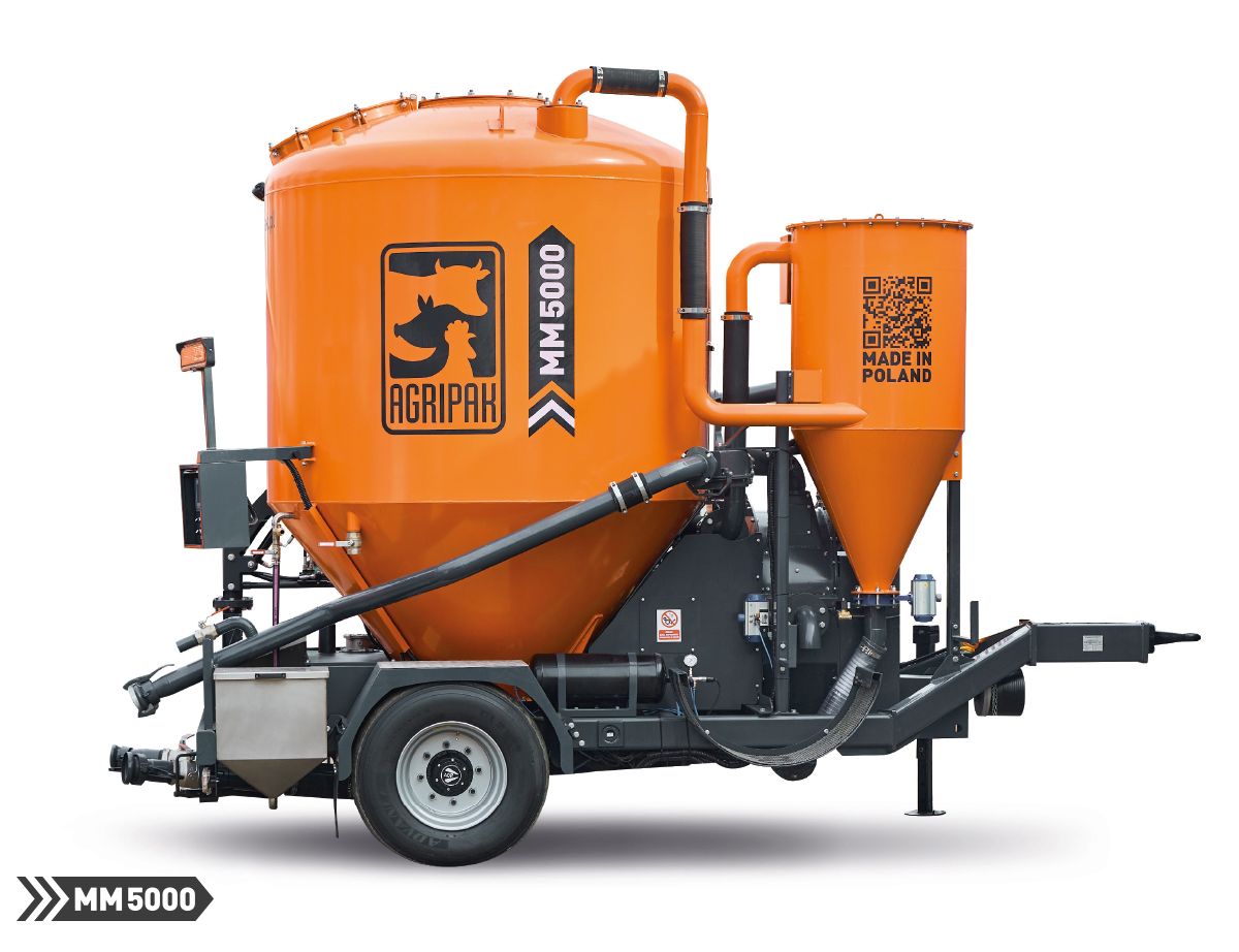 Mobīlais barības mikseris AGRIPAK MM5000 Mobīlais barības mikseris AGRIPAK MM5000