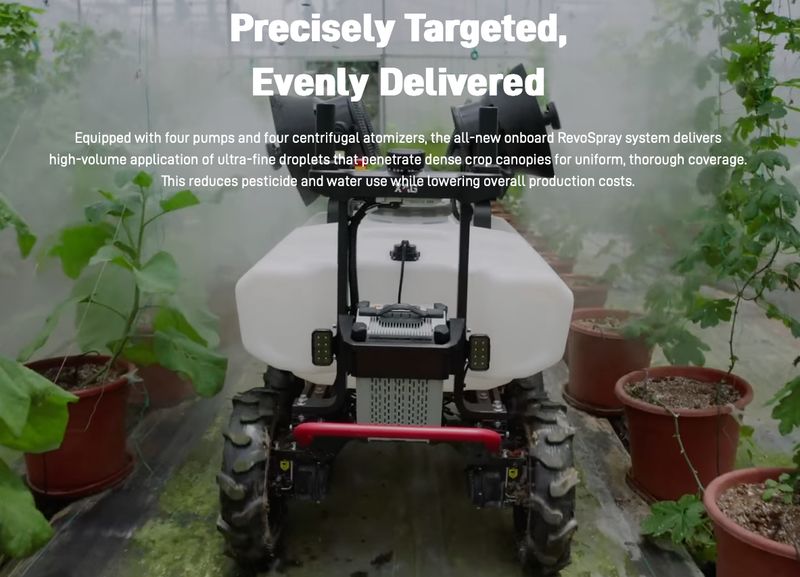 XAG R200 Lauksaimniecības robots