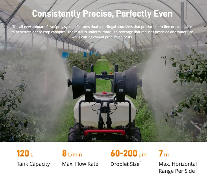 XAG R100 Lauksaimniecības robots