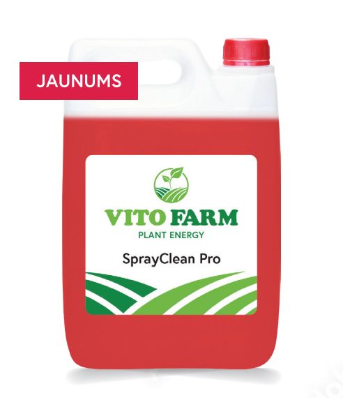 Smidzinātāju tīrīšanas līdzeklis VITO FARM SprayClean Pro (5 litri)