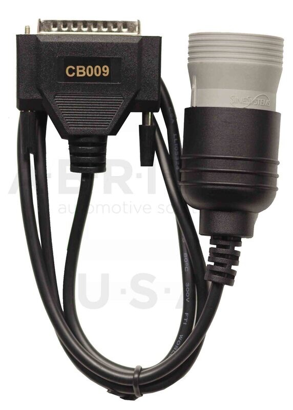 CB009 - AVDI cable for connection with trucks Deutcsh 6 pin (J1708)