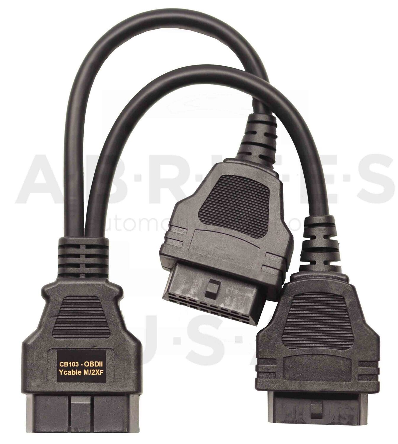 CB103 - OBDII Y cable M/2xF