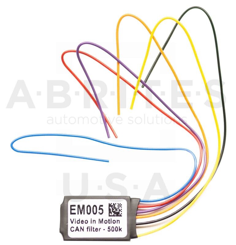 EM005- Mercedes Video in Motion CAN Filter 500k
