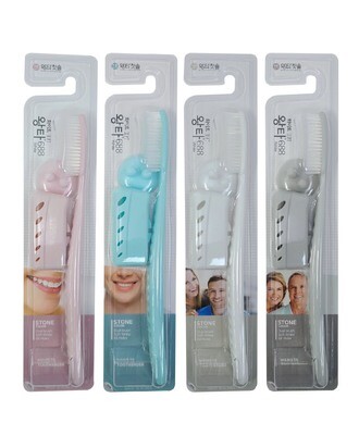 WANGTA Silver Double Size Toothbrush