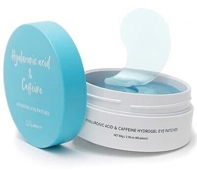 Hyaluronic acid &amp; Caffeine Hydrogel Eye Patches