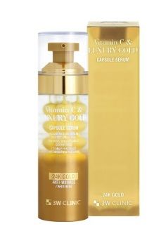 3W CLINIC VITAMIN C &amp; LUXURY GOLD CAPSULE SERUM 56g