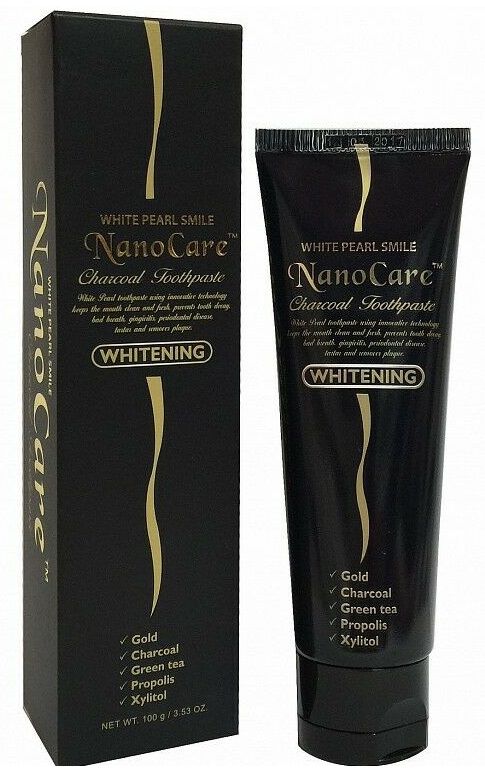 Nano Care Charcoal Silver Toothpaste - 100 gm