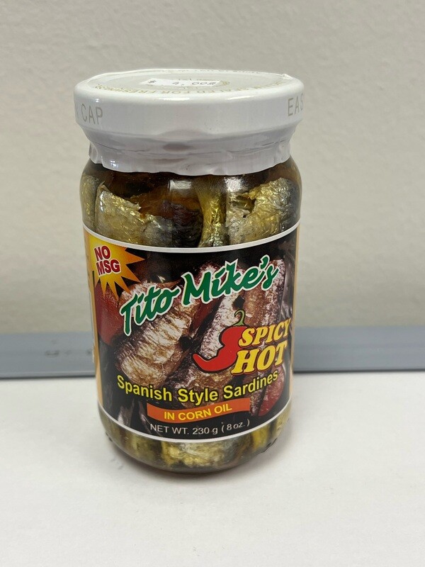 Tito Mike&#39;s Spanish Style Sardines Spicy Hot