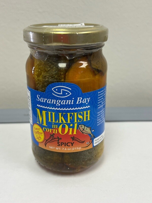 Sarangani Milkfish in corn oil Spicy