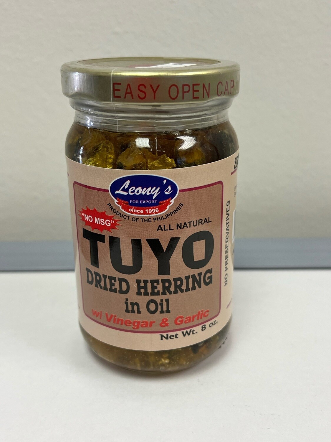 Leonys Tuyo Dried Herring Jar w/ vinegar/garlic