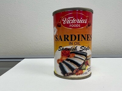 Victorias Sardines Spanish Styles Hot