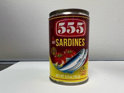 555 Sardines Red Hot