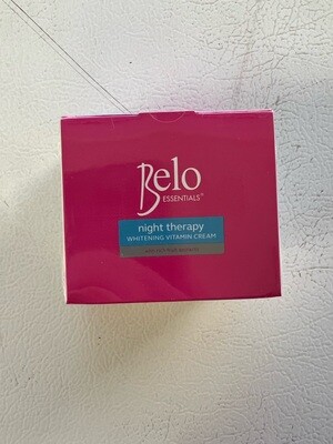 Belo Essentials Night Cream Whitening