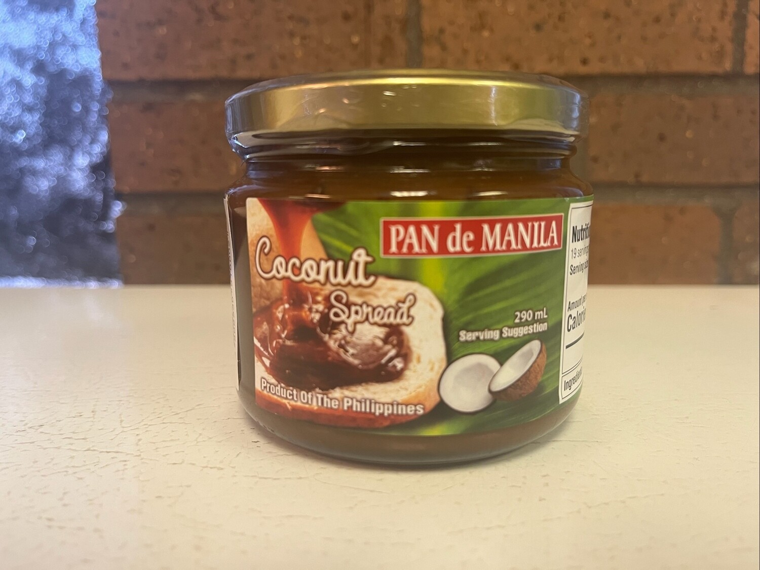 Pan De Manila Coconut Spread jam