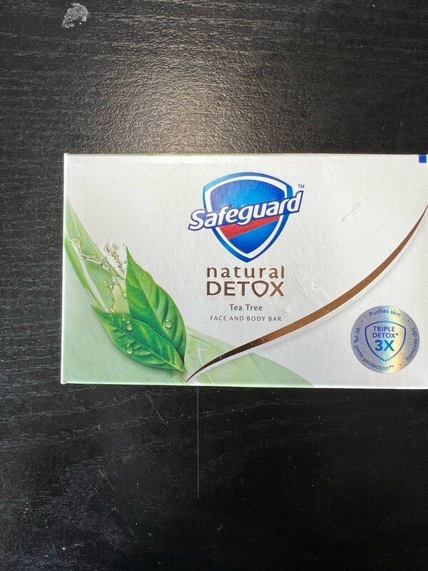 Safeguard soap natural detox Tea Tree