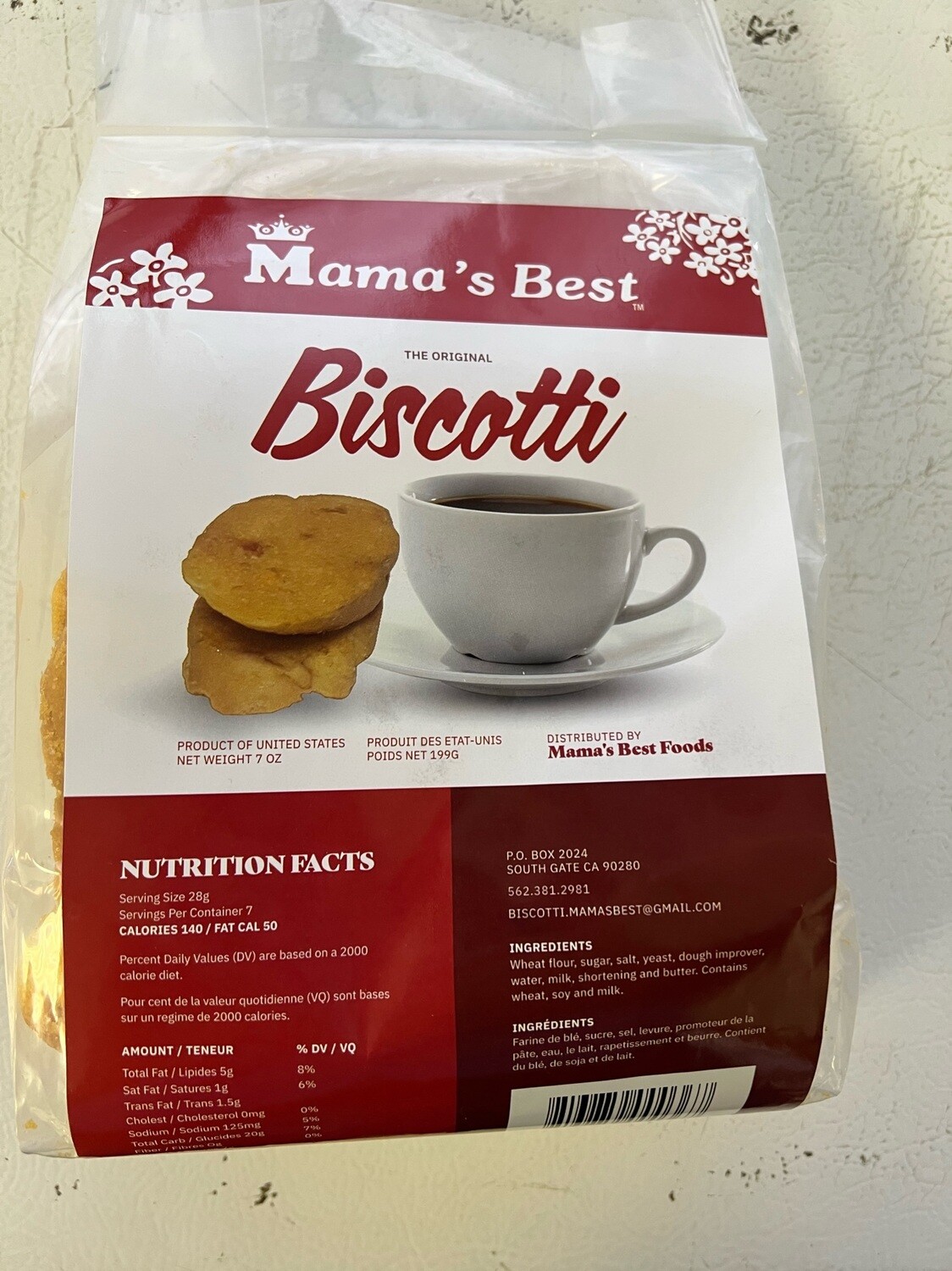 Mama&#39;s Best The Original Biscotti