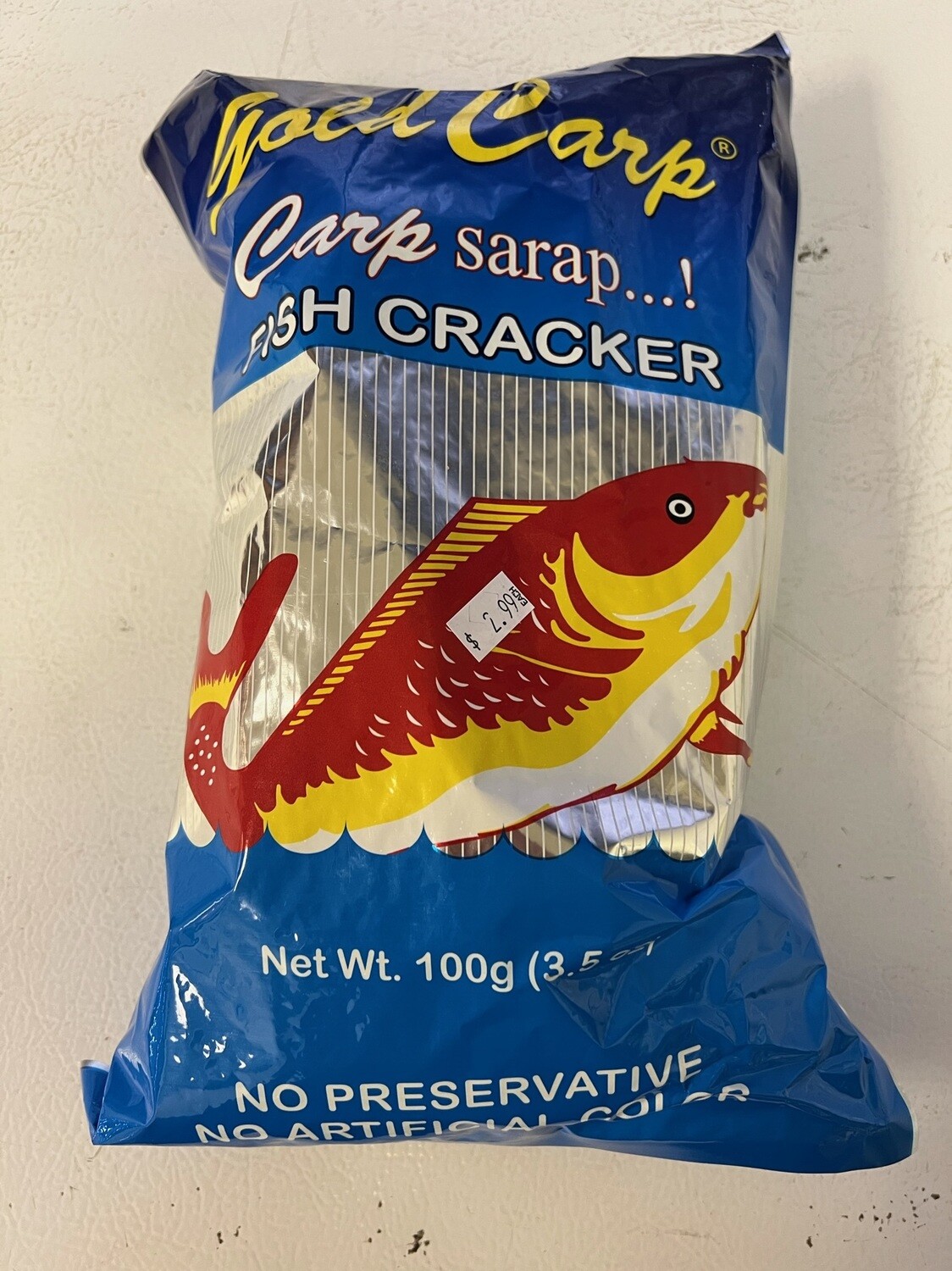 Gold Carp Fish Cracker