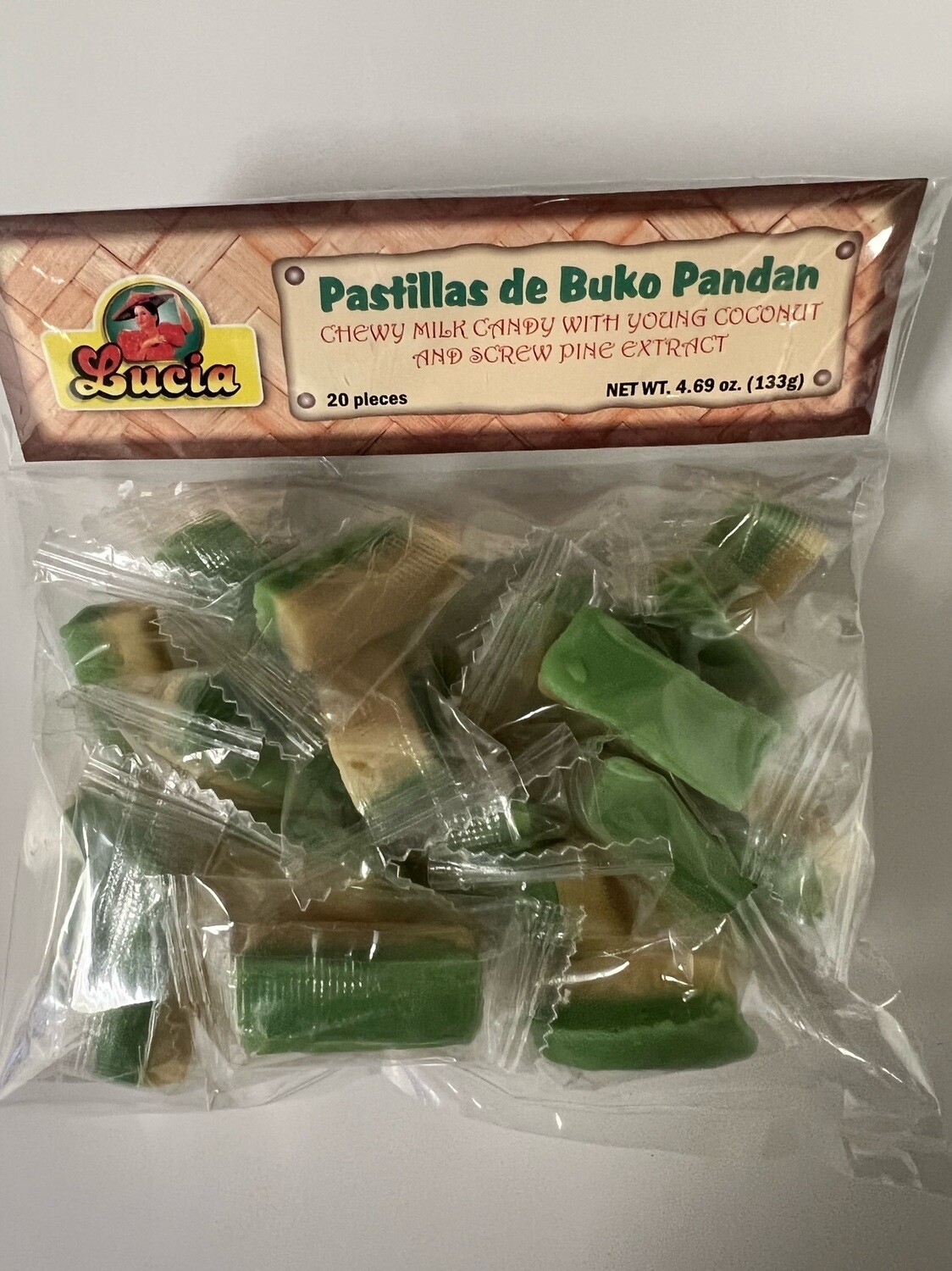 Lucia Pastillas De Buko Pandan