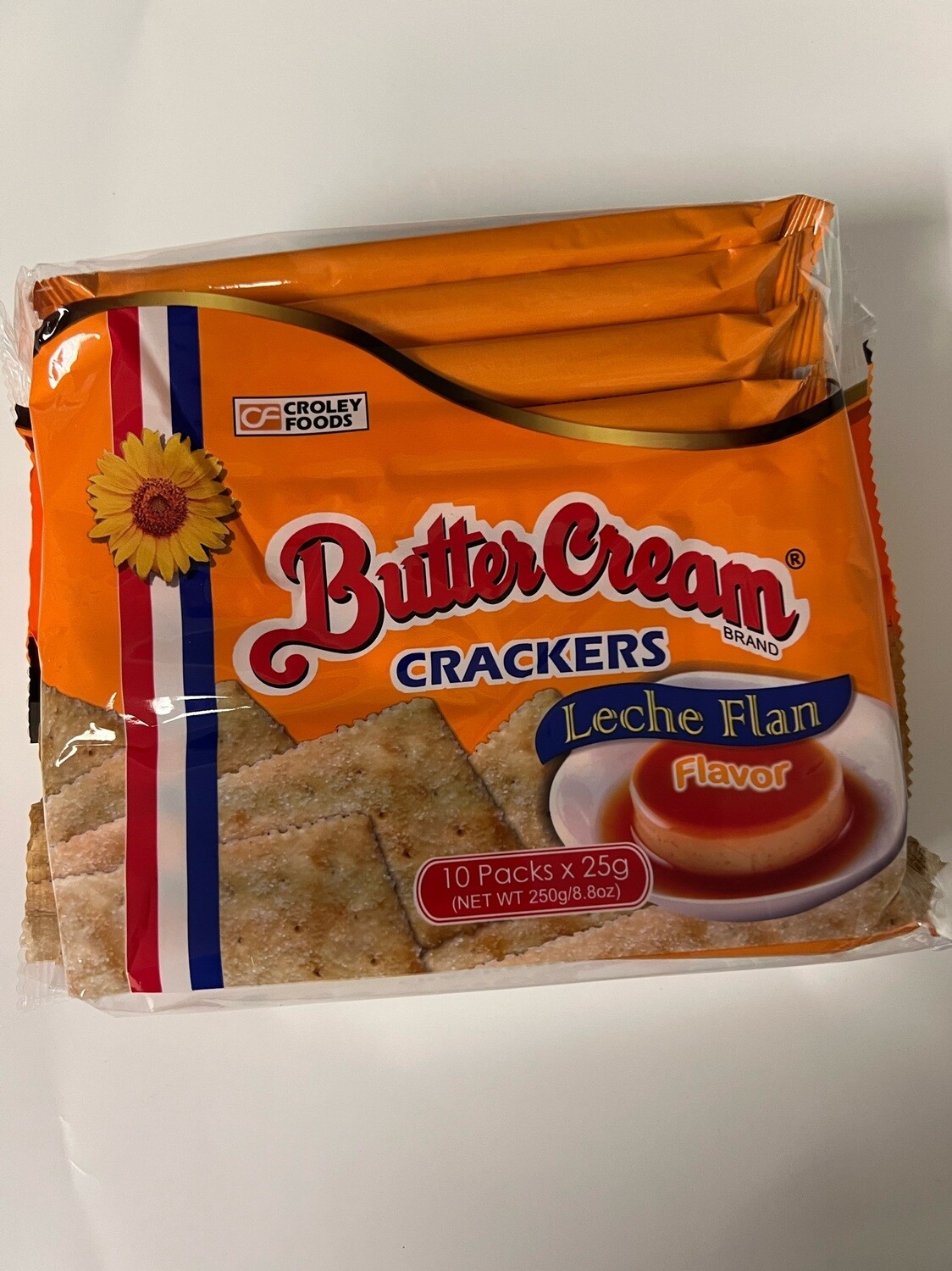Butter Cream Crackers Leche Flan Flavor