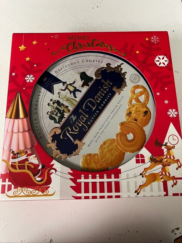 Royal Danish Butter Cookies Xmas Gift Box