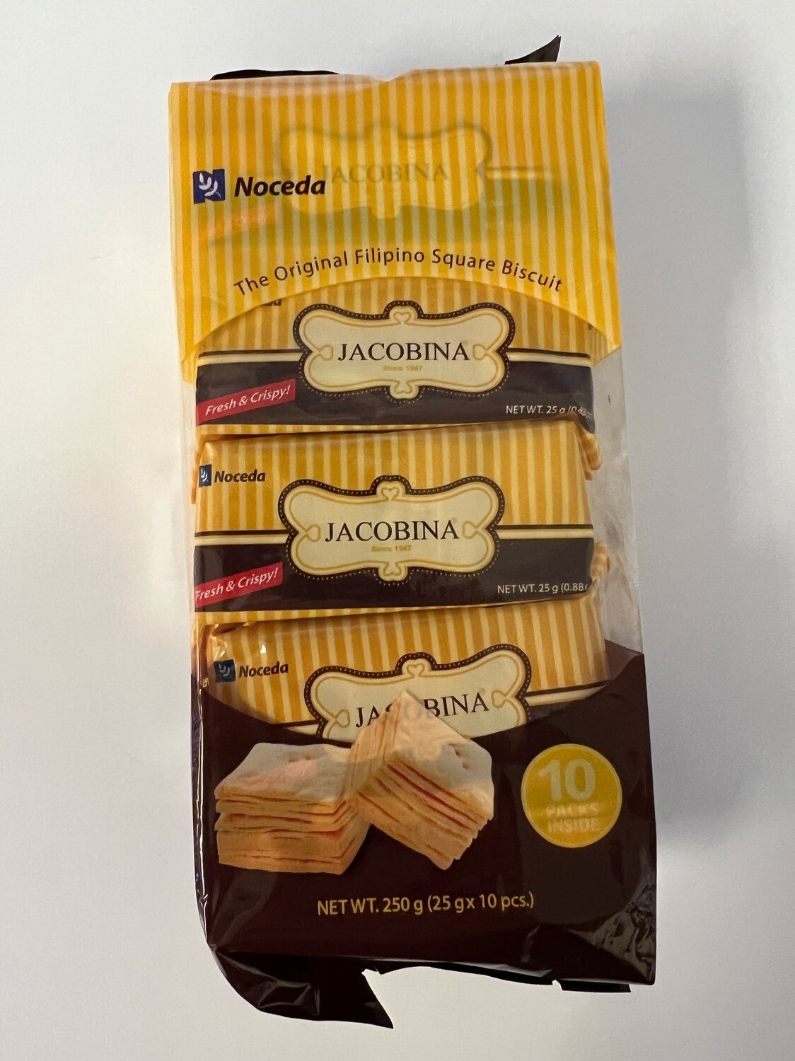 Noceda Jacobina square biscuits package