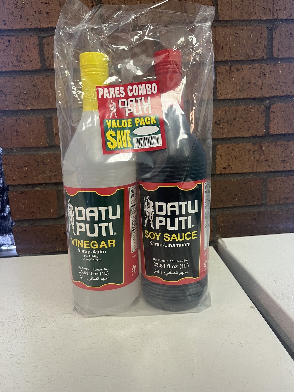 Datu Puti Value pack (Vinegar And Soy Sauce)