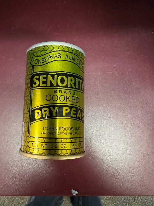 Senorita Cooked Dry Peas