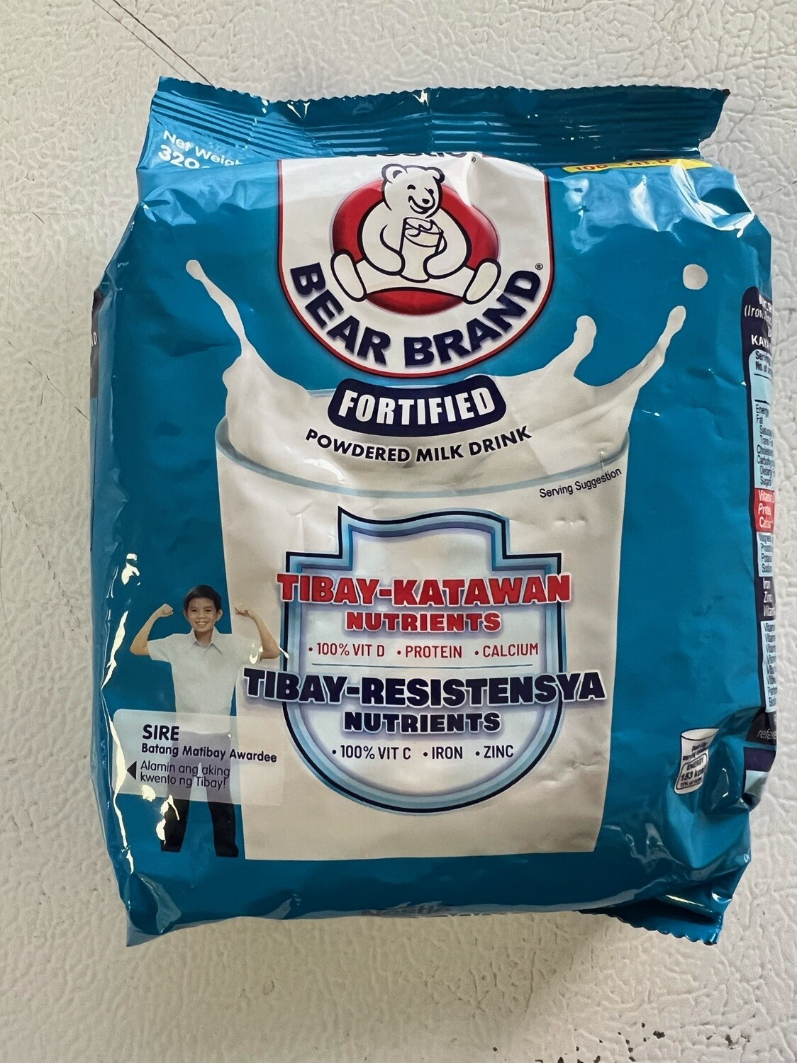 Bear Brand Powdered Milk 320 g (packaged)