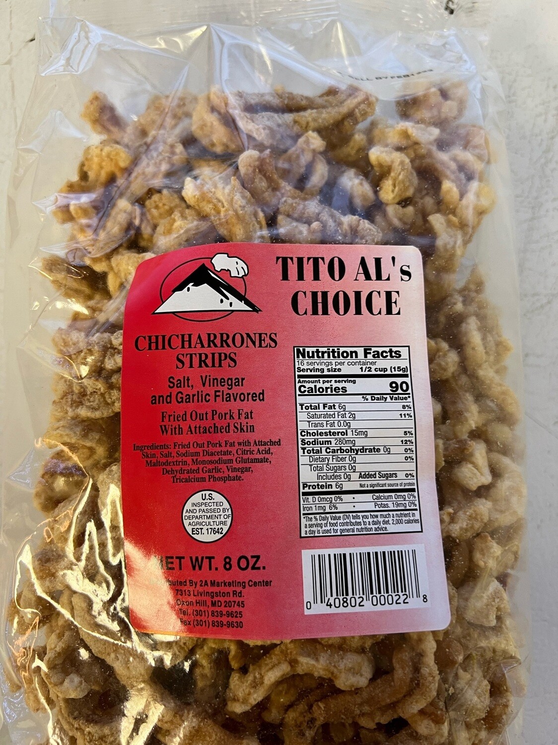 Tito Al&#39;s Choice Chicharrones Strips