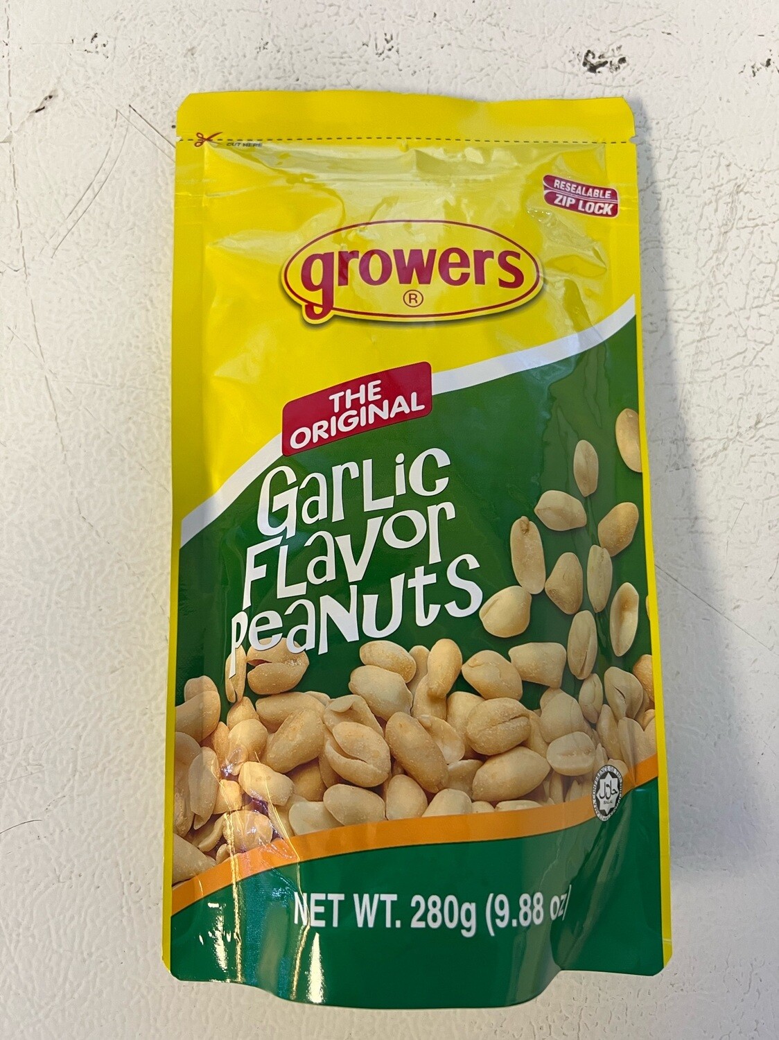 Growers Garlic Flavor Peanuts big
