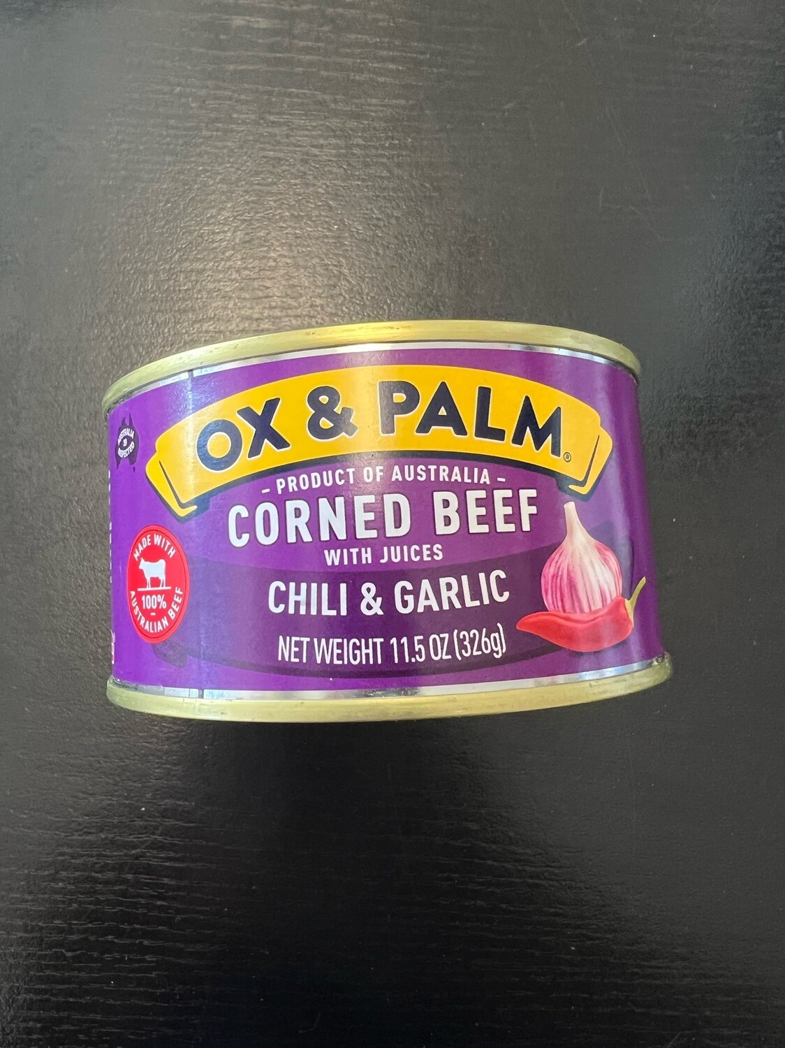 OX &amp; Palm Chili Corned Beef Chunky