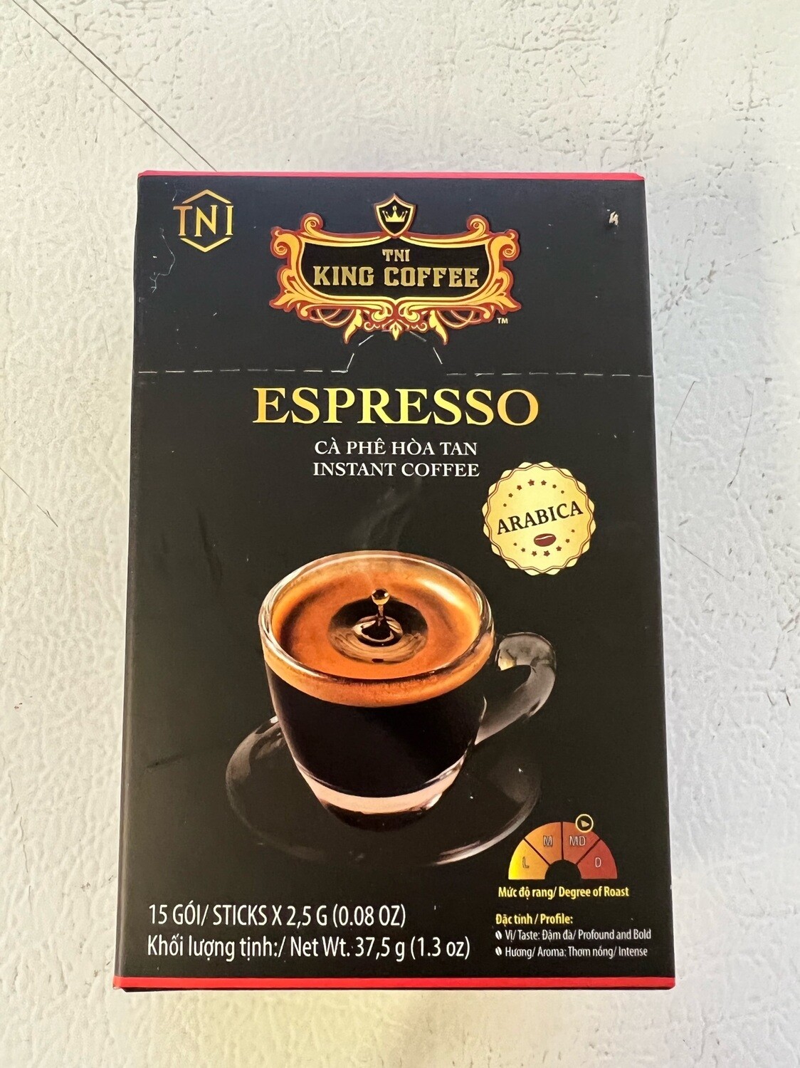 King Coffee Espresso Instant (Boxes)