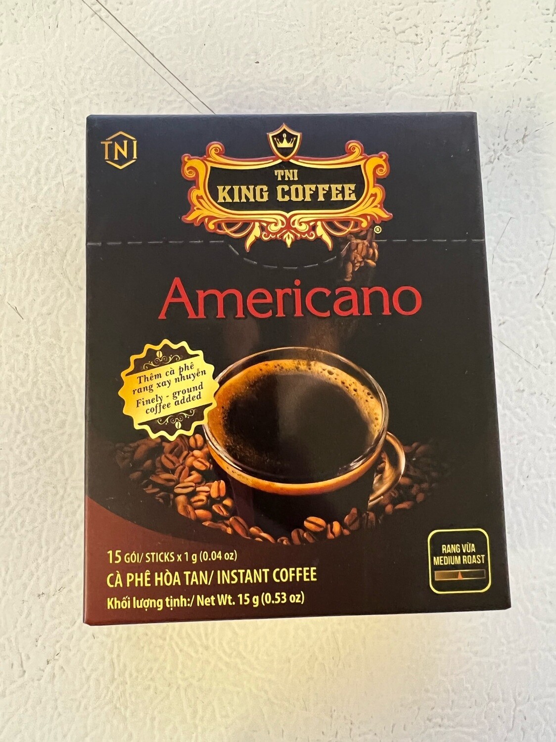 King Coffee Americano Instant (Boxes)
