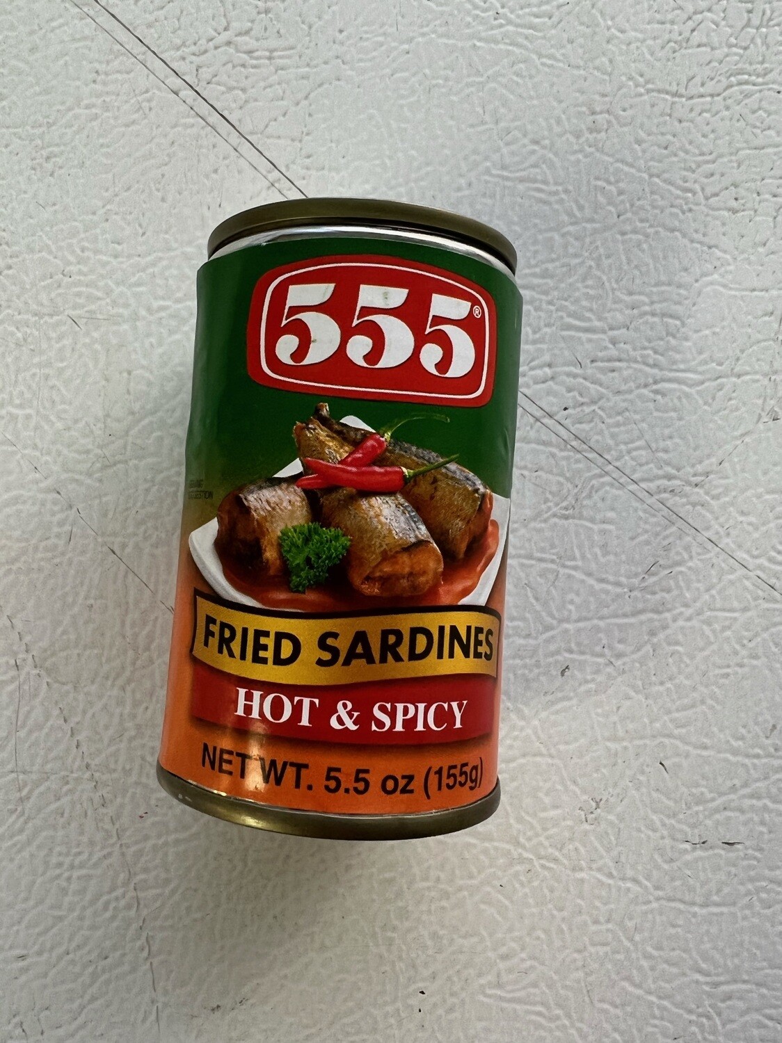 555 Fried Sardines Hot Spicy