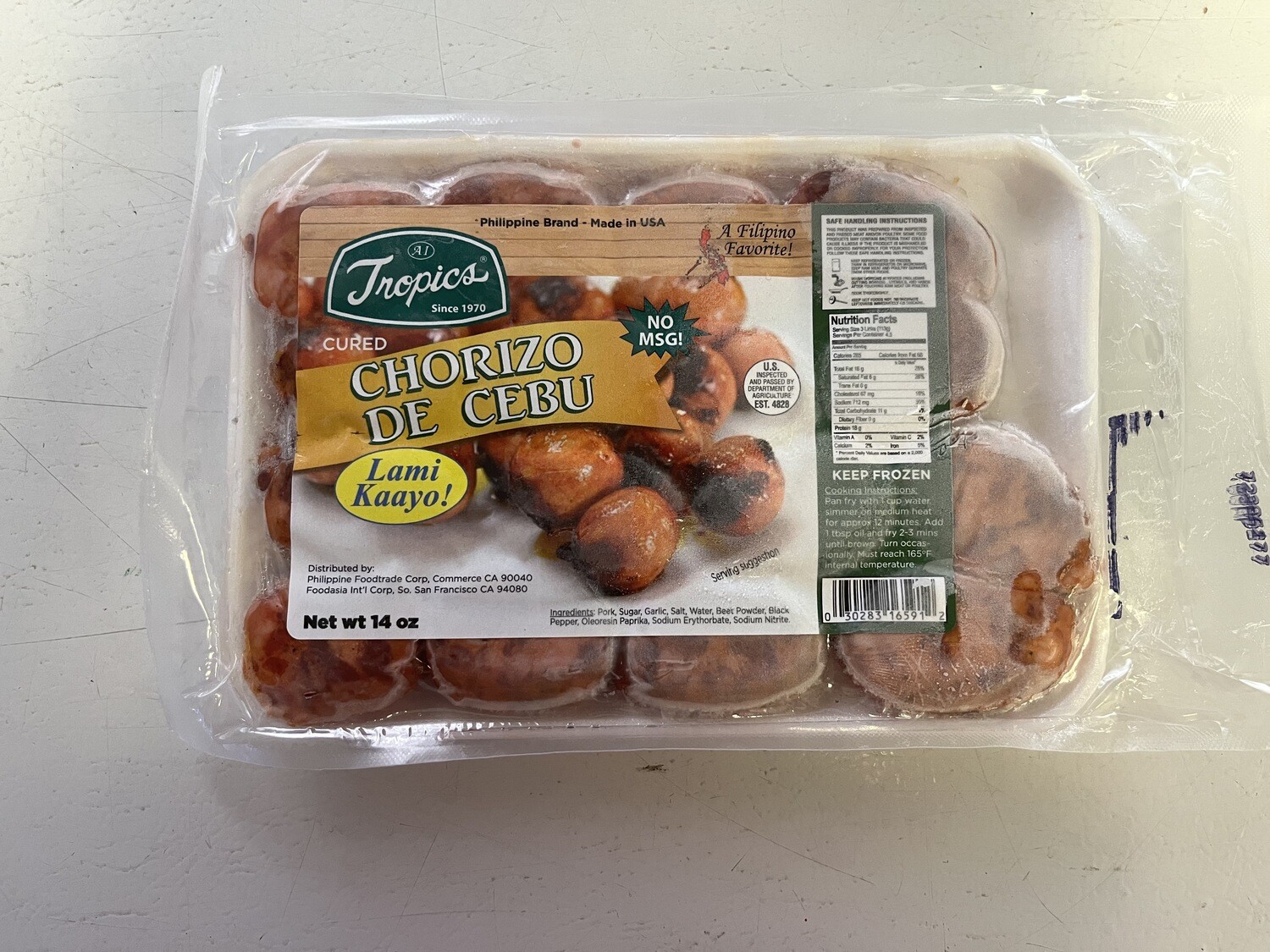 Tropics Chorizo De Cebu