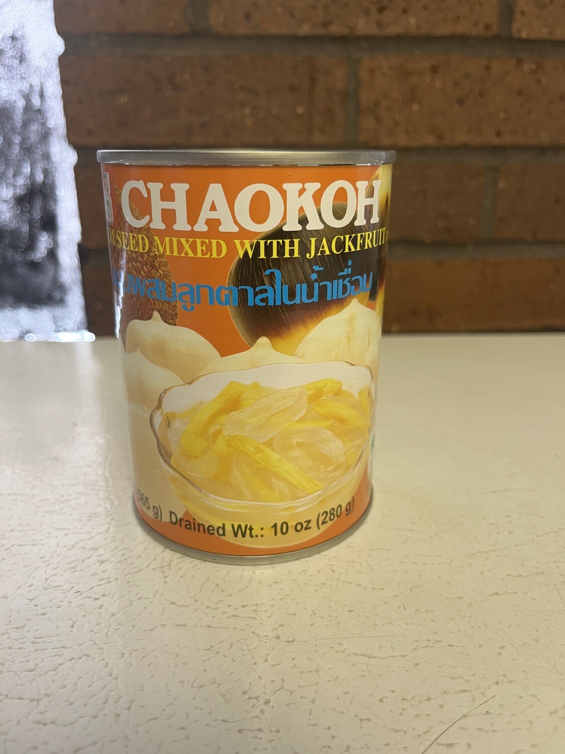 Chaokoh Toddy Palm Seed Mixed Jackfruit in syrup (can)