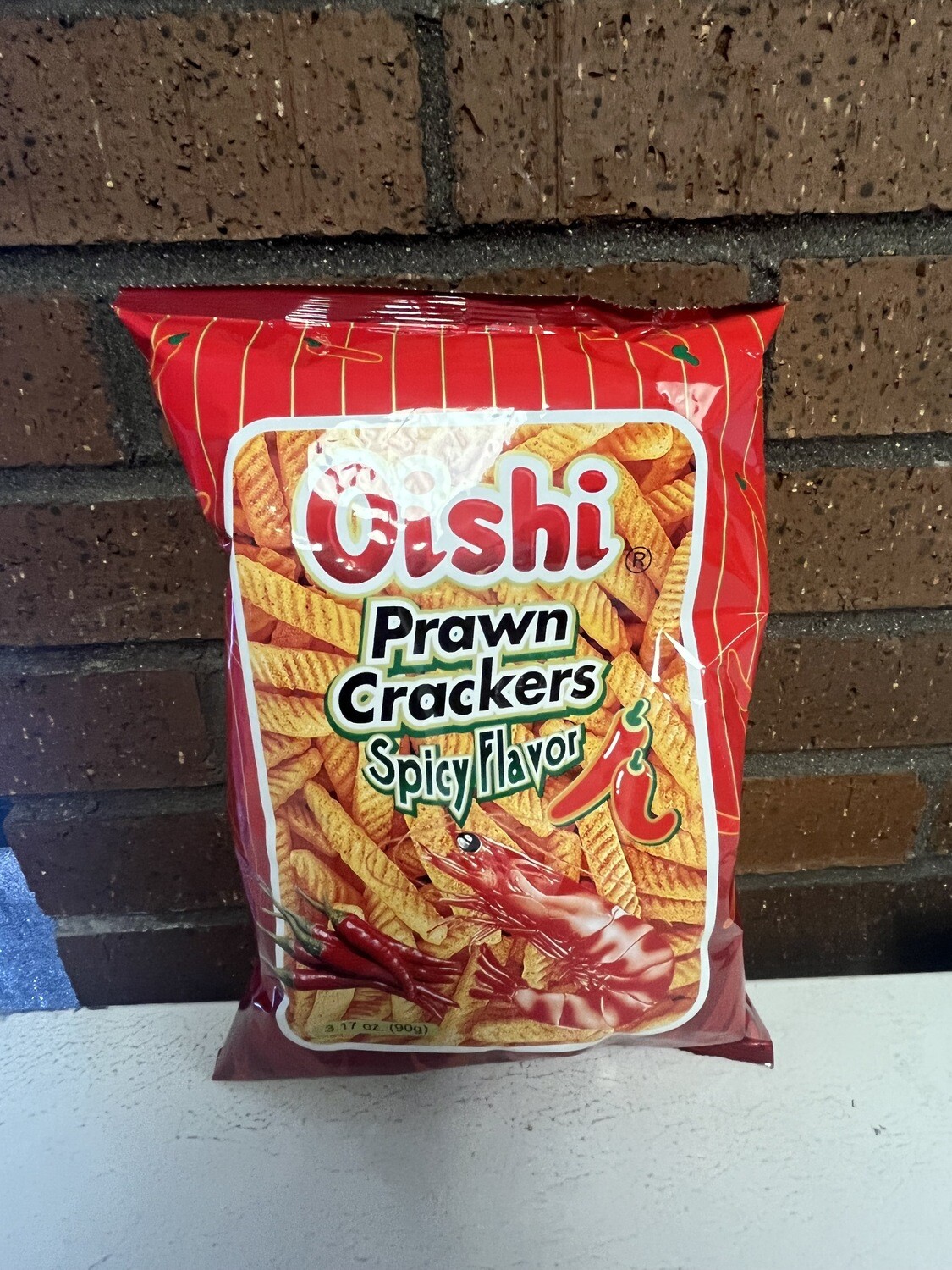 Oishi Prawn Crackers Spicy Large
