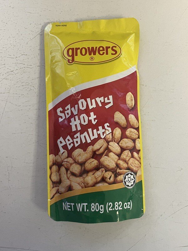 Growers Savory Hot Peanuts