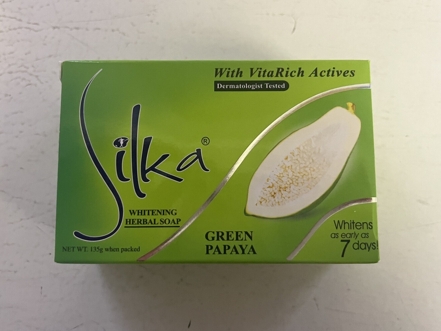 Silka Papaya Soap Green