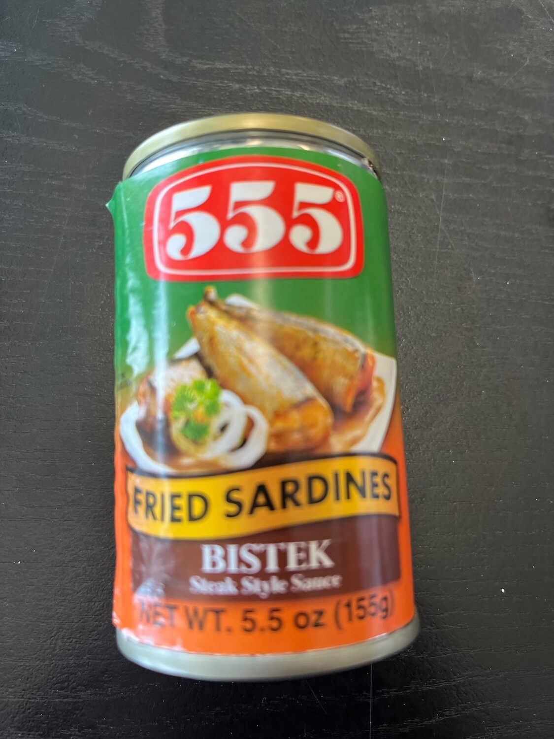 555 Fried Sardines Bistek