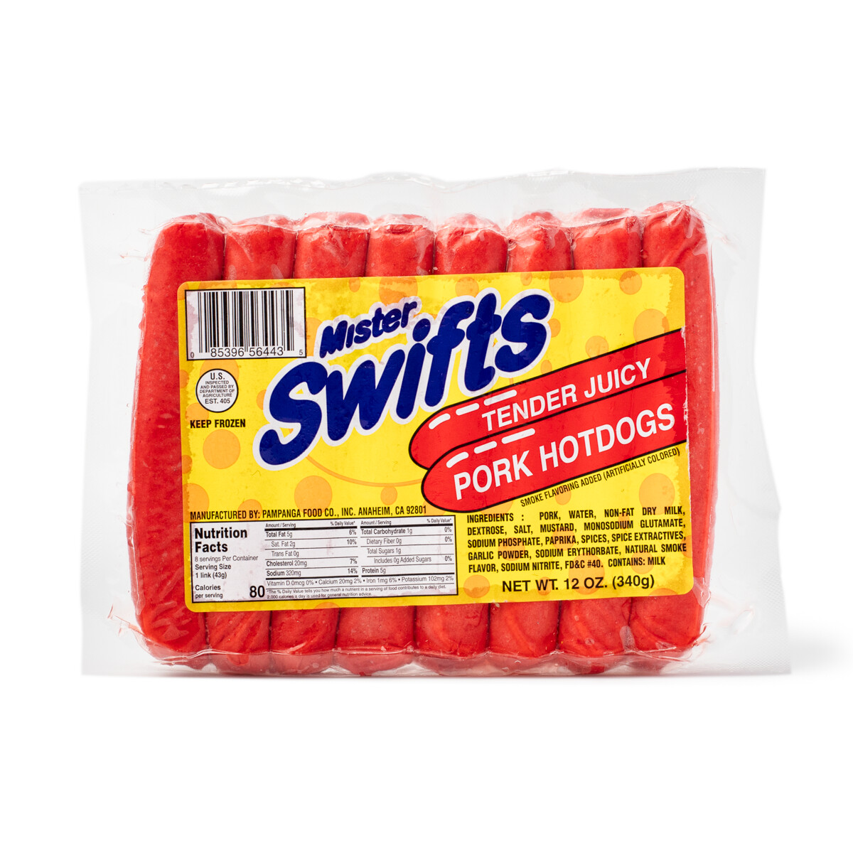 Mister Swifts Hot dog (tender juicy)