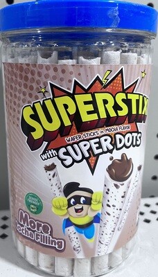 SuperStick Wafer With Mocha Dots
