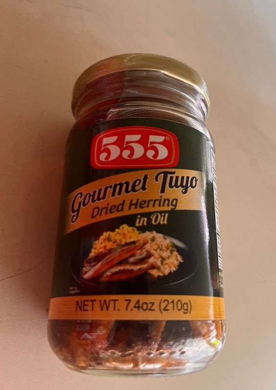 555 Gourmet Tuyo Dried Herring In Oil Bottle