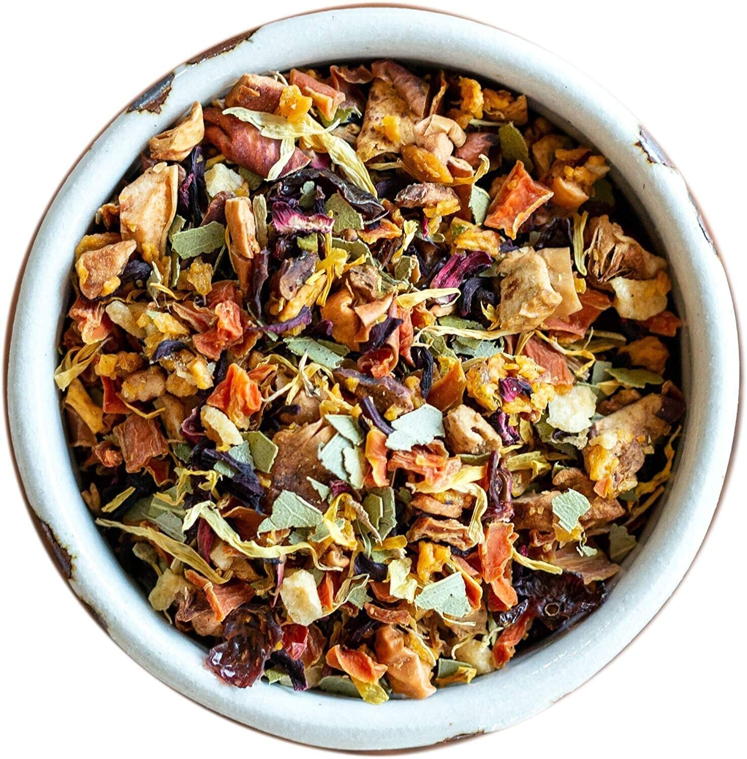 Infuso di frutta " Fiore Giallo" il bello del buono con l'arancia&eucalipto