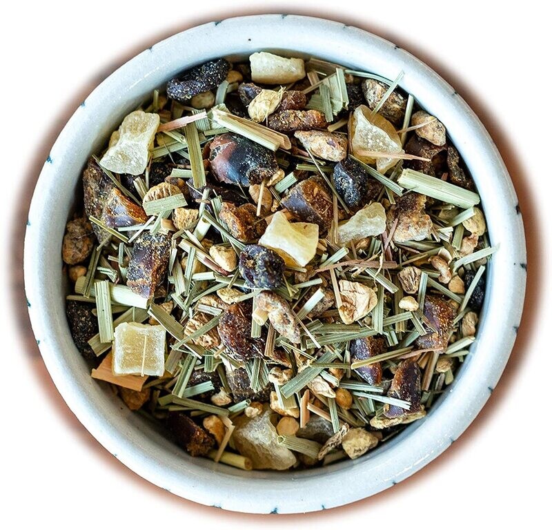 Infuso di Frutta "Sweet Ginger" con pezzi di Zenzero -Tisana Drenante allo zenzero