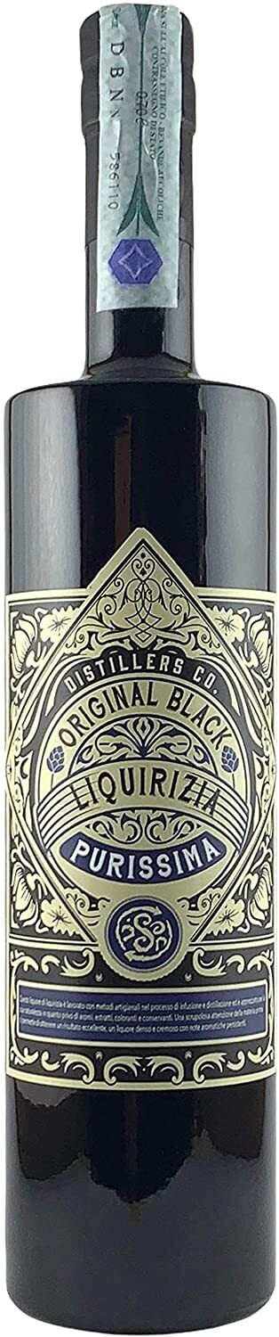 Liquore Liquirizia Artigianale - Original Black - Liquirizia Purissima