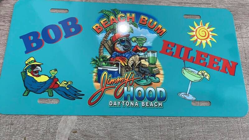 License Plate Golf Cart or Car