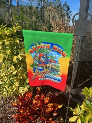 12x18 Garden Flag Beach Bum