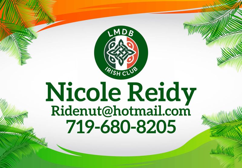 Irish Club Luggage Tag with Strap